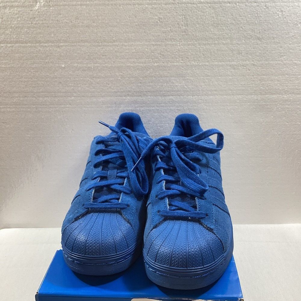 Adidas Superstar J Men 6.5 Blue 3034